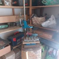 tornio e colonna per trapano