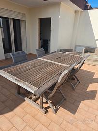 tavolo per giardino