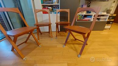set 4 sedie Calligaris