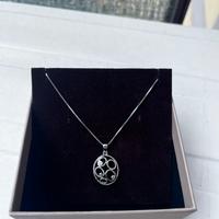 Collana in argento 925 con ciondolo Idandi