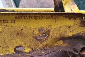 Telaio Piaggio 1971 Ciao SC prima serie