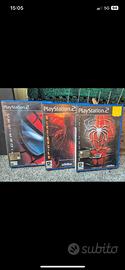 Spiderman thrilogy PS2
