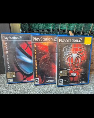 Spiderman thrilogy PS2