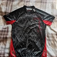 Ciclismo maglietta manica corta taglia L nera