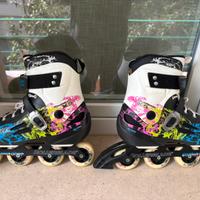 Rollerblade X5 Freeskate 4x80 buone condizioni