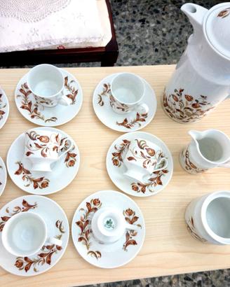 Servizio da Caffè x 8 Royal Tettau vintage 1950/60