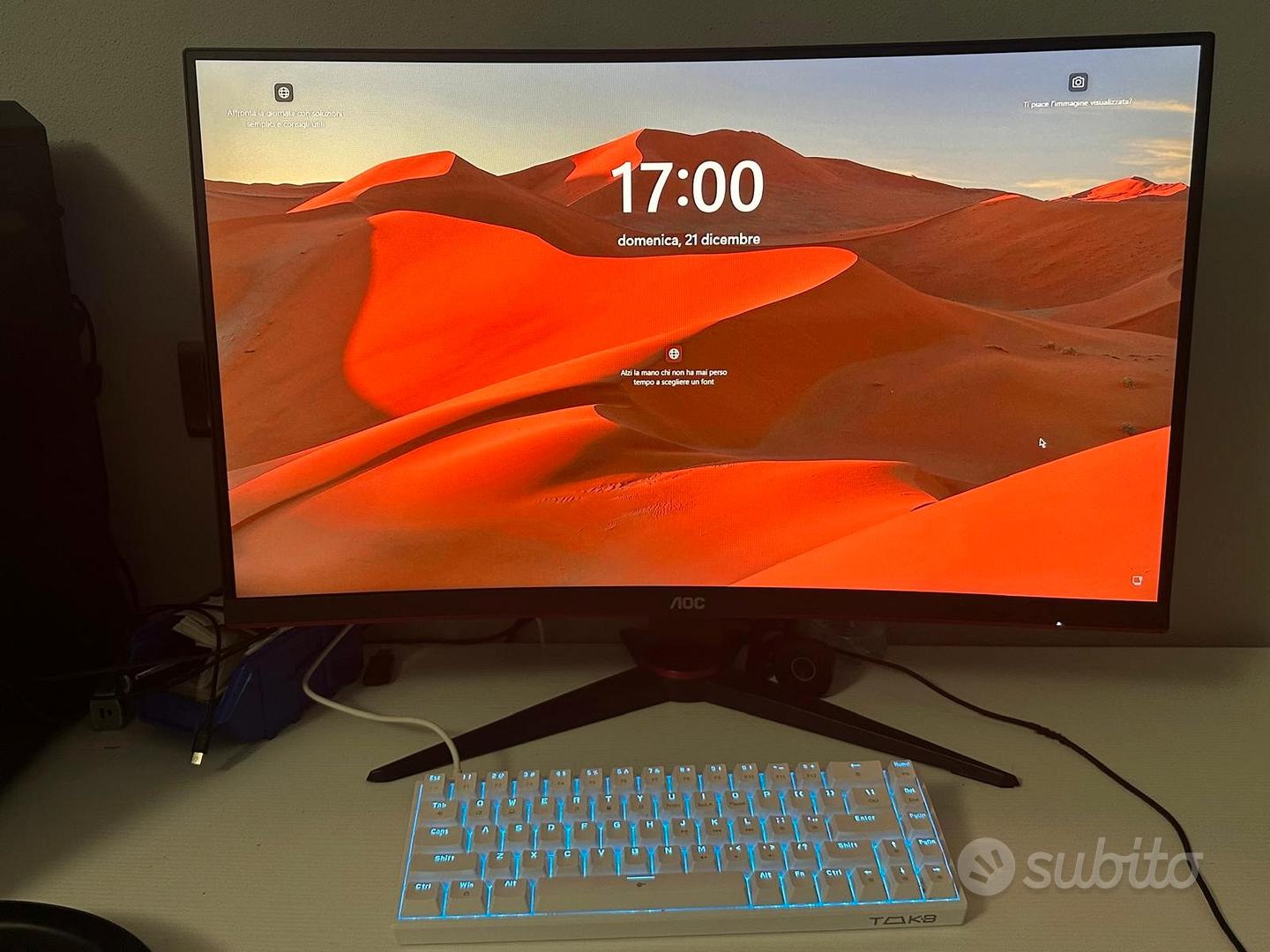 PC e Monitor prezzo trattabile - Informatica In vendita a Reggio Emilia