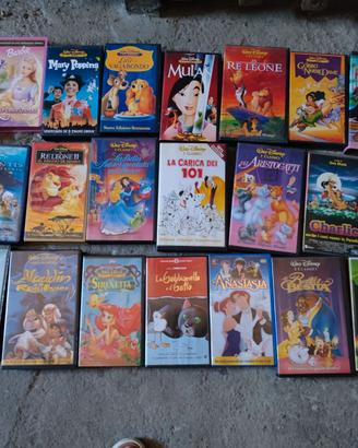 Videocassette Film cartoni animati Disney
