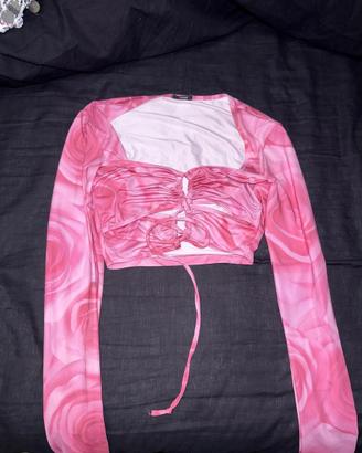 Top Tezenis rosa