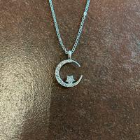 Collana Luna Stella Color Argento