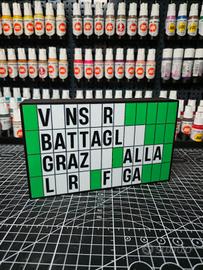 Lightbox LED "Vinsero battaglie..." - Meme Iconico
