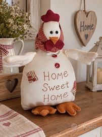 Fermaporta gallina Home Sweet Home