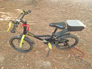 bici bimbo btwin 16 + rotelle