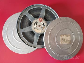 Coppia di bobine 8mm con pellicole Disney 