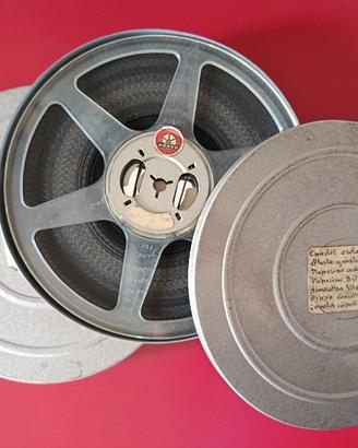 Coppia di bobine 8mm con pellicole Disney 