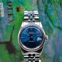Rolex Datejust Ref. 1603 Blue Dial