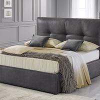 Letto matrimoniale contenitore + materasso