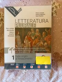 LETTERATURA PLURALE 1 Dalle origini al Rinasciment