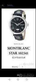 orologio montblanc star 4810