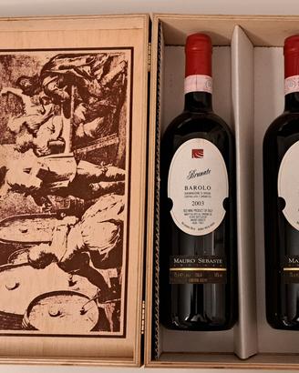 2x Barolo Brunate Mauro Sebaste in cassetta