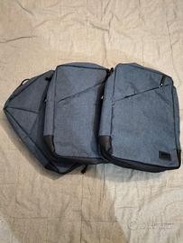 Zaino con copertura waterproof