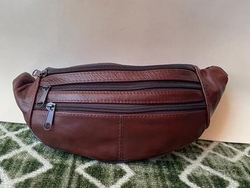 Marsupio in vera pelle