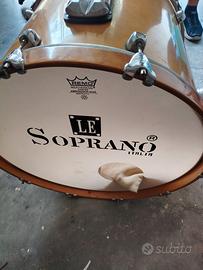 Batteria le Soprano in betulla