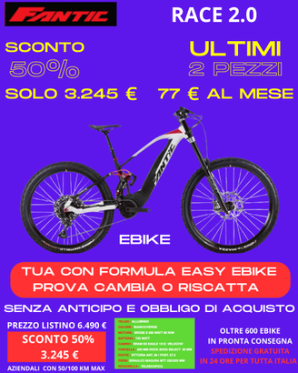 Ebike Fantic XXF 2.0 Race