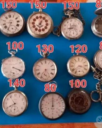 orologi da tasca vari