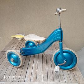 Triciclo epoca Wisa Gloria anni 40/50 lamiera 