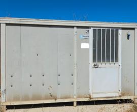 Container 4 mt. toilette wc servizi bagni + docce