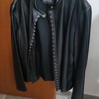 giacca in pelle e soprabito donna