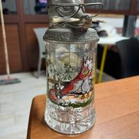 Boccale di birra Fox BMF vintage Germania