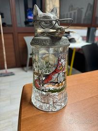 Boccale di birra Fox BMF vintage Germania