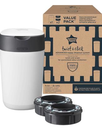 Nuovo Mangiapannolini Tommee Tippee Twist & click 