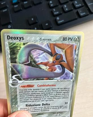 Carta Pokemon Deoxys - Delta Species HP4 Holofoil