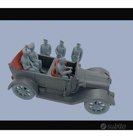 SOLDATINI DI PLASTICA TNSOLD, MACCHINA TEDESCA WW1