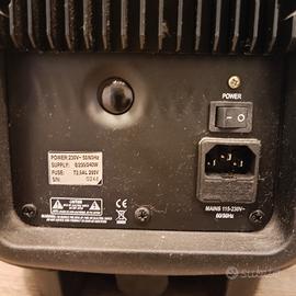 Casse amplificate e staffe a muro snodate