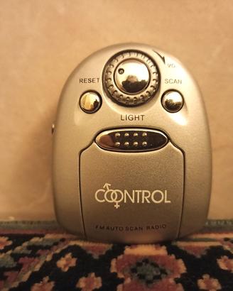 FM Auto Scan Radio portatile vintage - Control