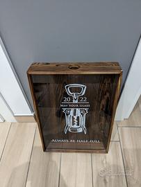 Quadro porta tappi pensiero presente