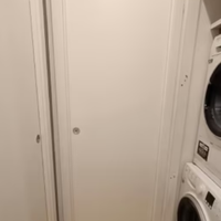 Porta scorrevole bianco opaco