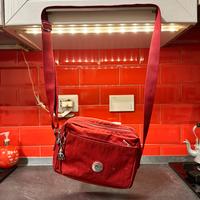 Borsa Kipling nuova rossa