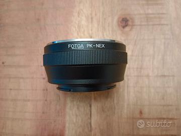 Adattatore Pentax K -Sony E