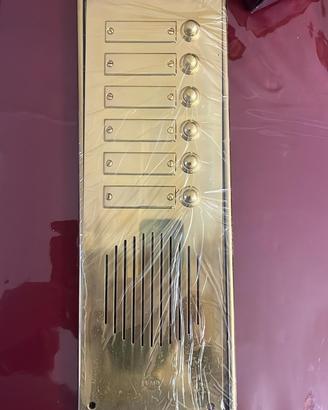 Pulsantiere e campanelli in ottone della CAL