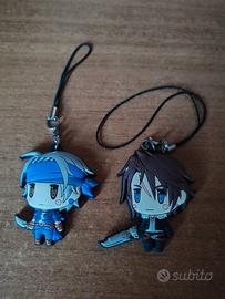 Locke e Squall Final Fantasy VI VIII portachiavi
