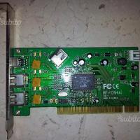 Scheda pci 3+1 firewire 1394