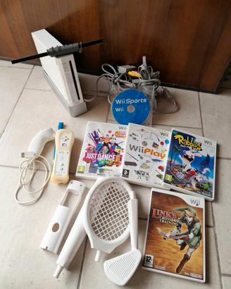 Nintendo Wii + giochi + accessori