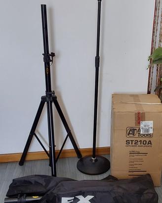 casse audio attive con accessori