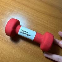 Manubrio peso da 1kg rosso high power