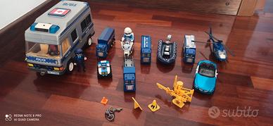Stazione polizia + camion polizia playmobil 
